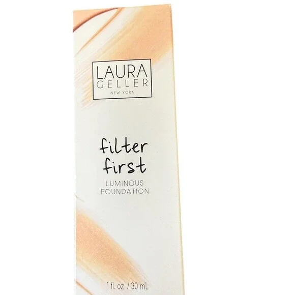Laura Geller New York Filter First Luminous Liquid Foundation Cognac 1oz - Picture 1 of 4
